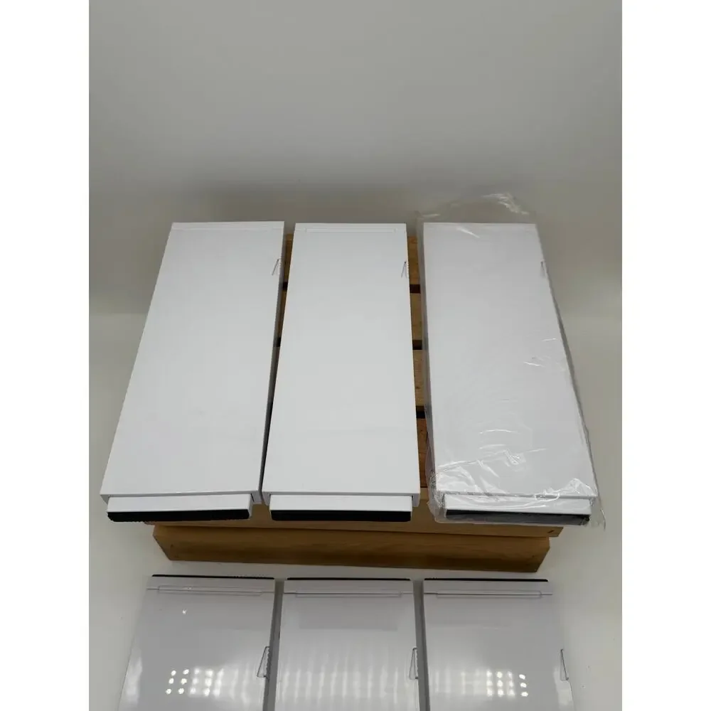 Lifewit Adjustable Plastic Drawer Dividers –White Expandable Organizer Set (6Pk)